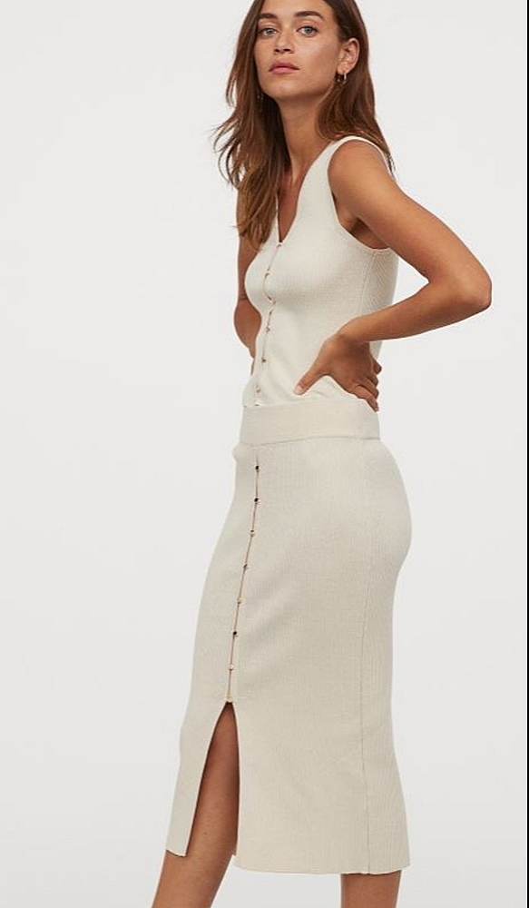 H&M knit skirt